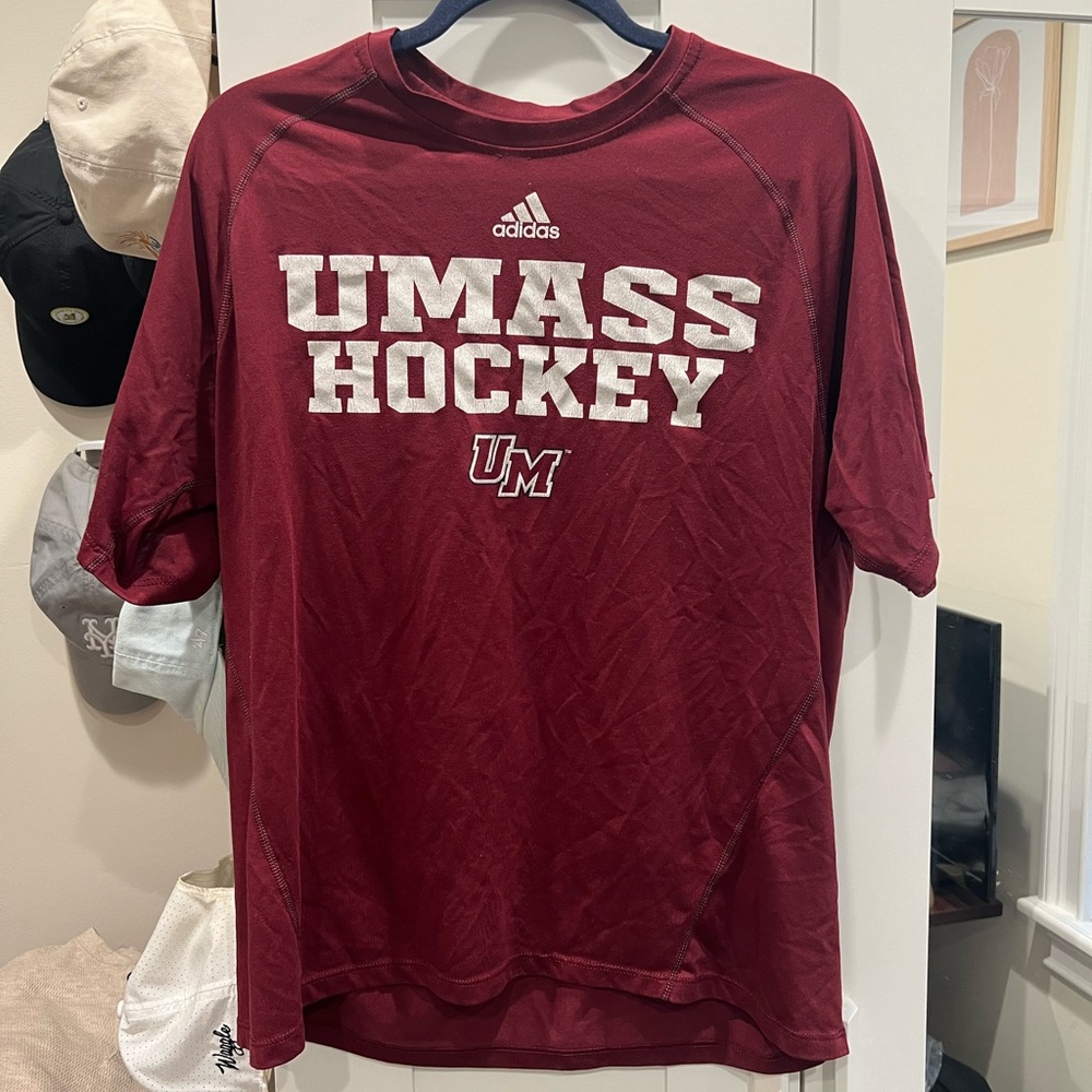 Adidas UMass Hockey Shirt